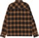 Santa Cruz Stone Flannel Shirt - black/brown - reverse