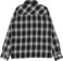 Santa Cruz Stone Flannel Shirt - black/white - reverse