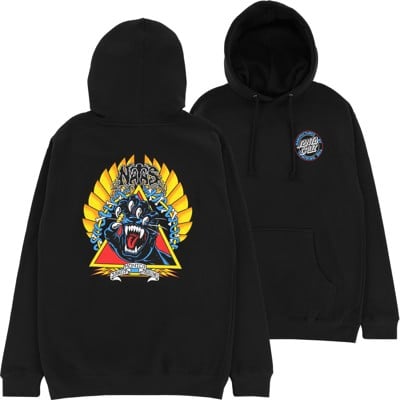 Santa Cruz Natas Screaming Panther Hoodie - black - view large