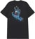 Santa Cruz Melting Hand T-Shirt - eco black - reverse