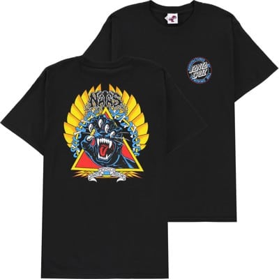 Santa Cruz Natas Screaming Panther T-Shirt - black - view large