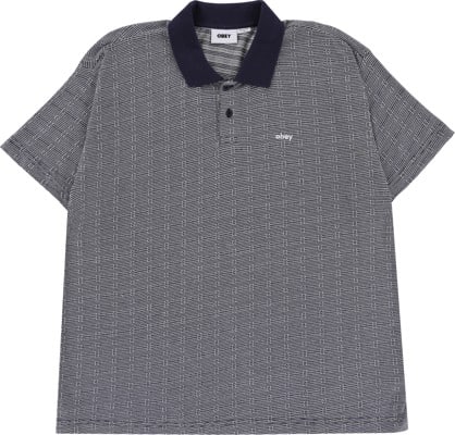Obey Bigwig Materia Polo Shirt academy navy Tactics