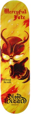 Blood Wizard Gregson x Mercyful Fate 8.5 Skateboard Deck - view large