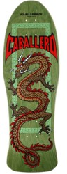 Powell Peralta Caballero Chinese Dragon 10.0 Skateboard Deck - sage green