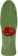 Powell Peralta Caballero Chinese Dragon 10.0 Skateboard Deck - sage green - top