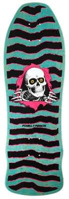 Powell Peralta Ripper 9.75 Geegah Skateboard Deck - teal stain - view large
