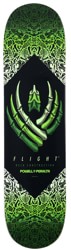 Powell Peralta Bones 8.0 Flight Skateboard Deck - green