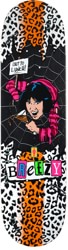 Girl Geering Out To Lunch 8.5 Skateboard Deck - black