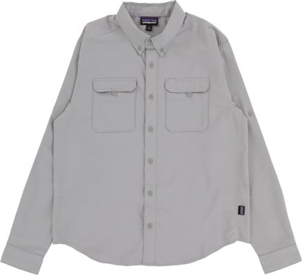 Patagonia Self-Guided Hike L/S Shirt - salt grey - view large