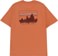 Patagonia '73 Skyline Organic T-Shirt - sienna clay - reverse