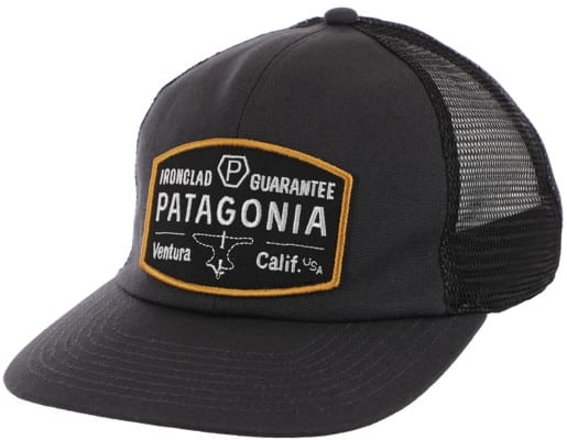 Patagonia Relaxed Trucker Hat - forge mark: ink black - view large