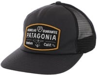 Patagonia Relaxed Trucker Hat - forge mark: ink black
