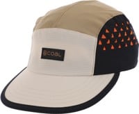 Coal Provo 5-Panel Hat - off white/navy