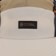 Coal Provo 5-Panel Hat - off white/navy - front detail