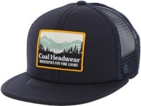 Coal Hauler Trucker Hat - navy/mustard