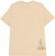 HUF Zine T-Shirt - wheat - reverse