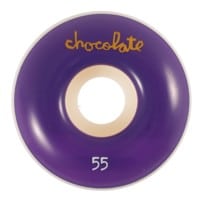 Chocolate Normal Chunk Skateboard Wheels - white (99a)