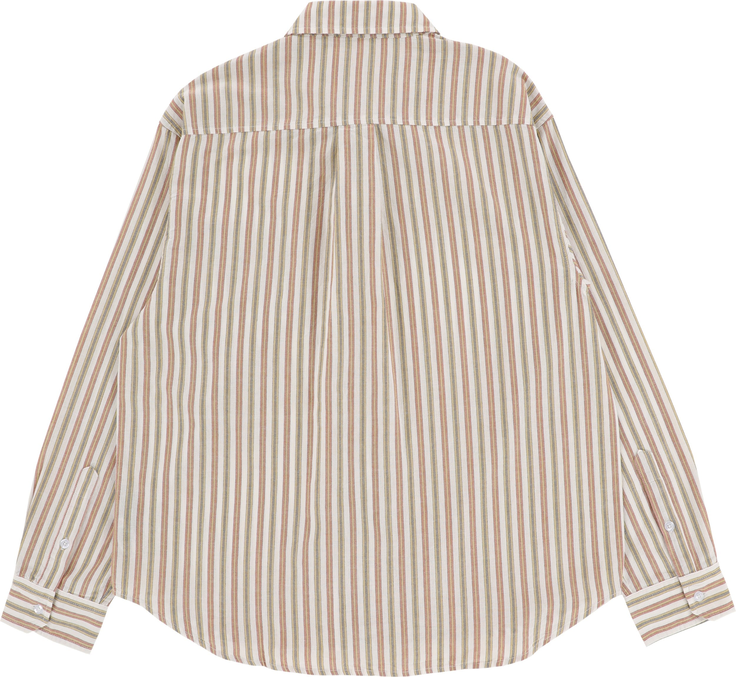 Former Reynolds Striped L/S Shirt - ochre | Tactics