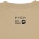RVCA Choose T-Shirt - khaki - reverse detail