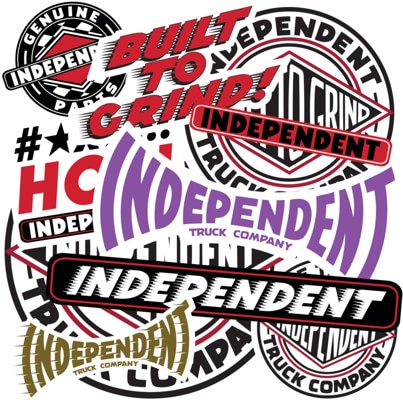 Independent Sticker 10-Pack - view large
