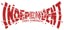 Independent Shatter Span 6" Sticker - red