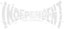 Independent Shatter Span 6" Sticker - white