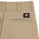 Dickies Regular Straight Skate Pants - desert sand - reverse detail