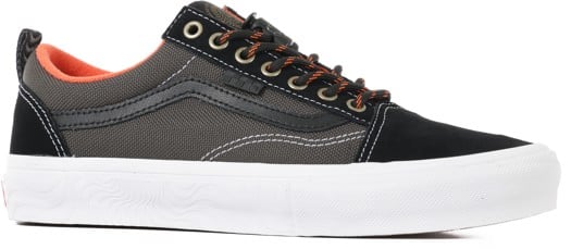 Vans Skate Old Skool Shoes - (spitfire) black/flame - view large