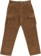Vans Service Cargo Cord Loose Tapered Pants - coffee liqueur