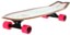 Santa Cruz Wave Dot Mushroom Splice 9.0 Complete Cruiser Skateboard - angle