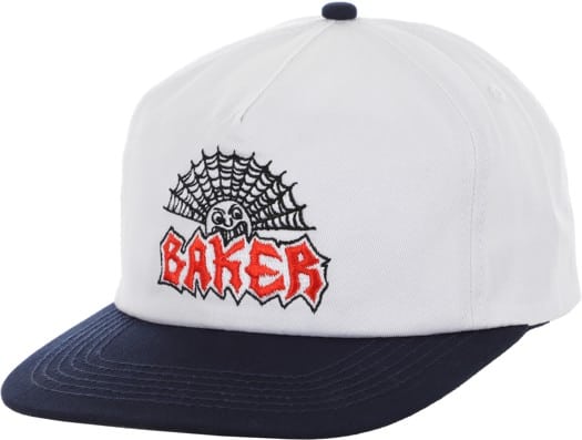 Baker Jollyman Snapback Hat - white/navy - view large