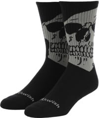 Deathwish Death In Disguise Sock - black