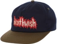 Deathwish Rasco Snapback Hat - navy