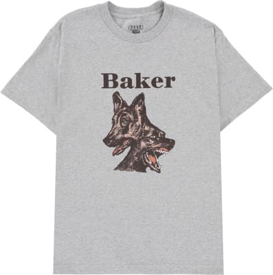Baker Double Dog T-Shirt - athletic heather - view large
