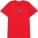 Baker Brand Logo T-Shirt - red wash
