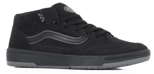Vans Zahba Mid Skate Shoes - black/pewter - view large