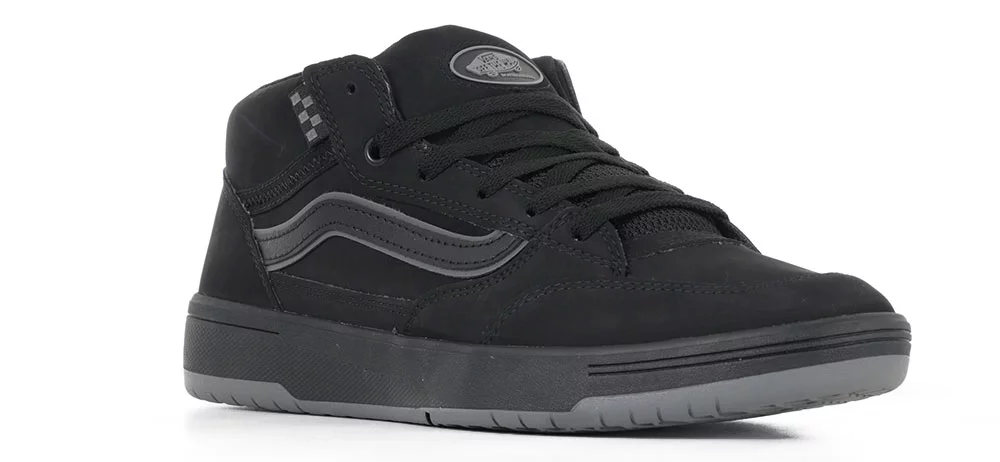 バボカ Vans Zahba Mid Skate Shoes - black/pewter | Tactics