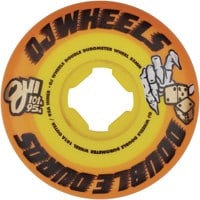 OJ Double Duro Mini Combo Skateboard Wheels - orange/yellow (101a/95a)