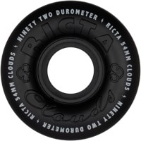 Ricta Clouds 92a Skateboard Wheels - black/black (92a)