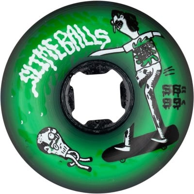 Slime Balls Jay Howell Speed Balls Skateboard Wheels - green (99a) - view large