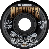 OJ Martinez Hear No Evil Mini Super Juice Cruiser Skateboard Wheels - black (78a)