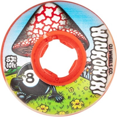OJ Winkowski Mushroom Elite EZ Edge Skateboard Wheels - white (101a) - view large