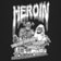 Heroin Ghost Train T-Shirt - black - reverse detail