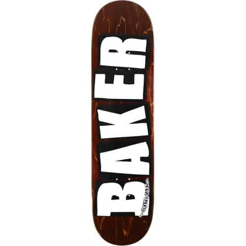 Baker Brand Logo Veneer 8.25 Skateboard Deck - brown | Tactics