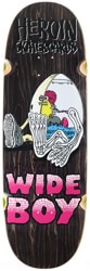 Heroin Anatomy Of A Wide Boy 10.4 Skateboard Deck - black