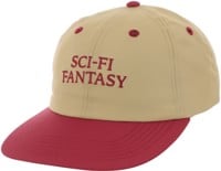 Sci-Fi Fantasy Nylon Logo Snapback Hat - ember