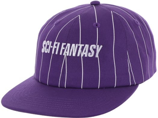 Sci-Fi Fantasy Fast Stripe Snapback Hat - purple - view large