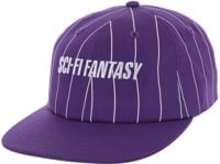 Sci-Fi Fantasy Fast Stripe Snapback Hat - purple