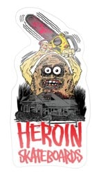 Heroin Teggxas Sticker - chainsaw