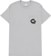 Sci-Fi Fantasy Fish Pocket T-Shirt - heather grey - front
